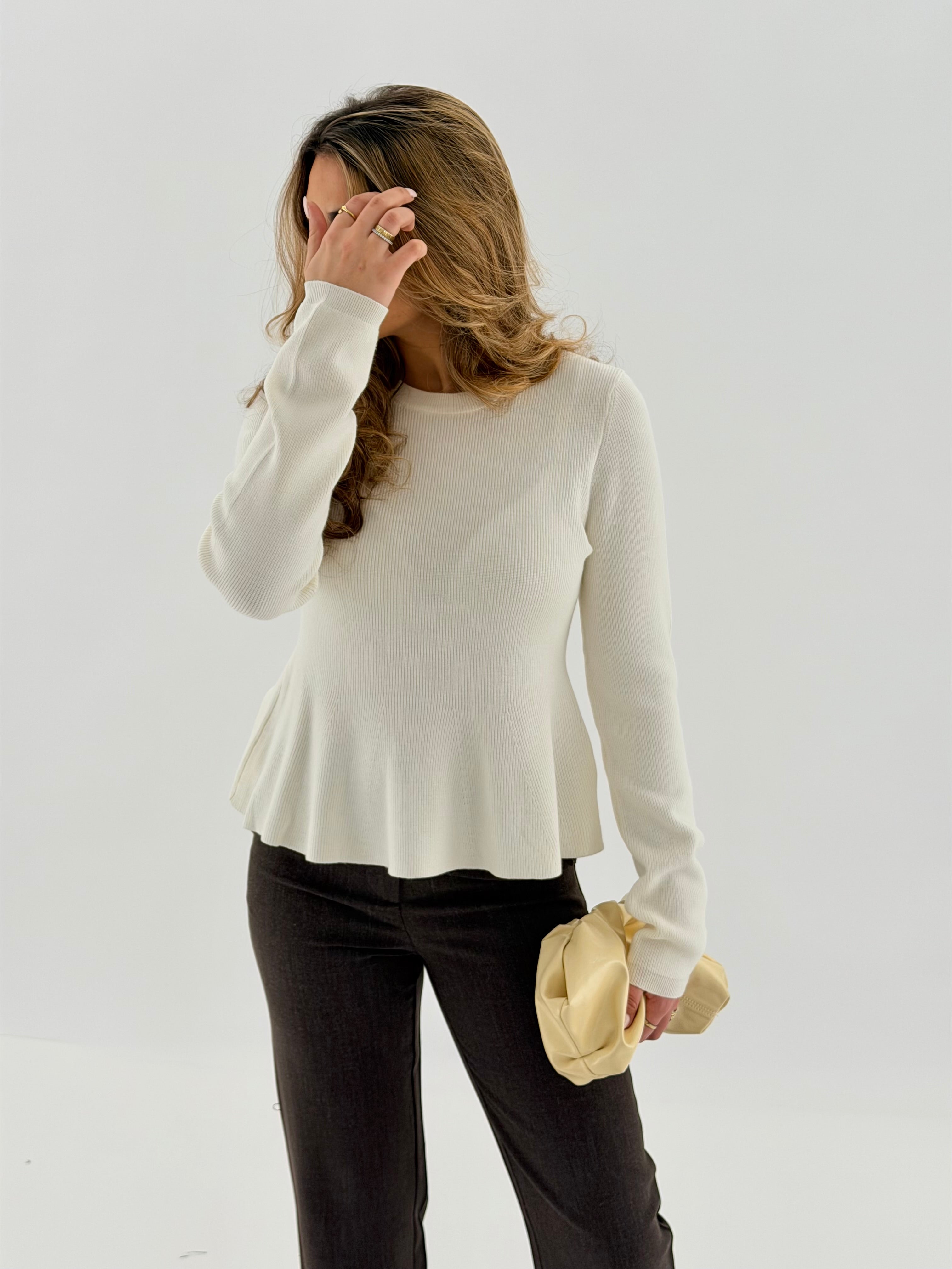 PCJAN Pullover - Cloud Dancer